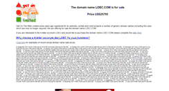 Desktop Screenshot of loec.com